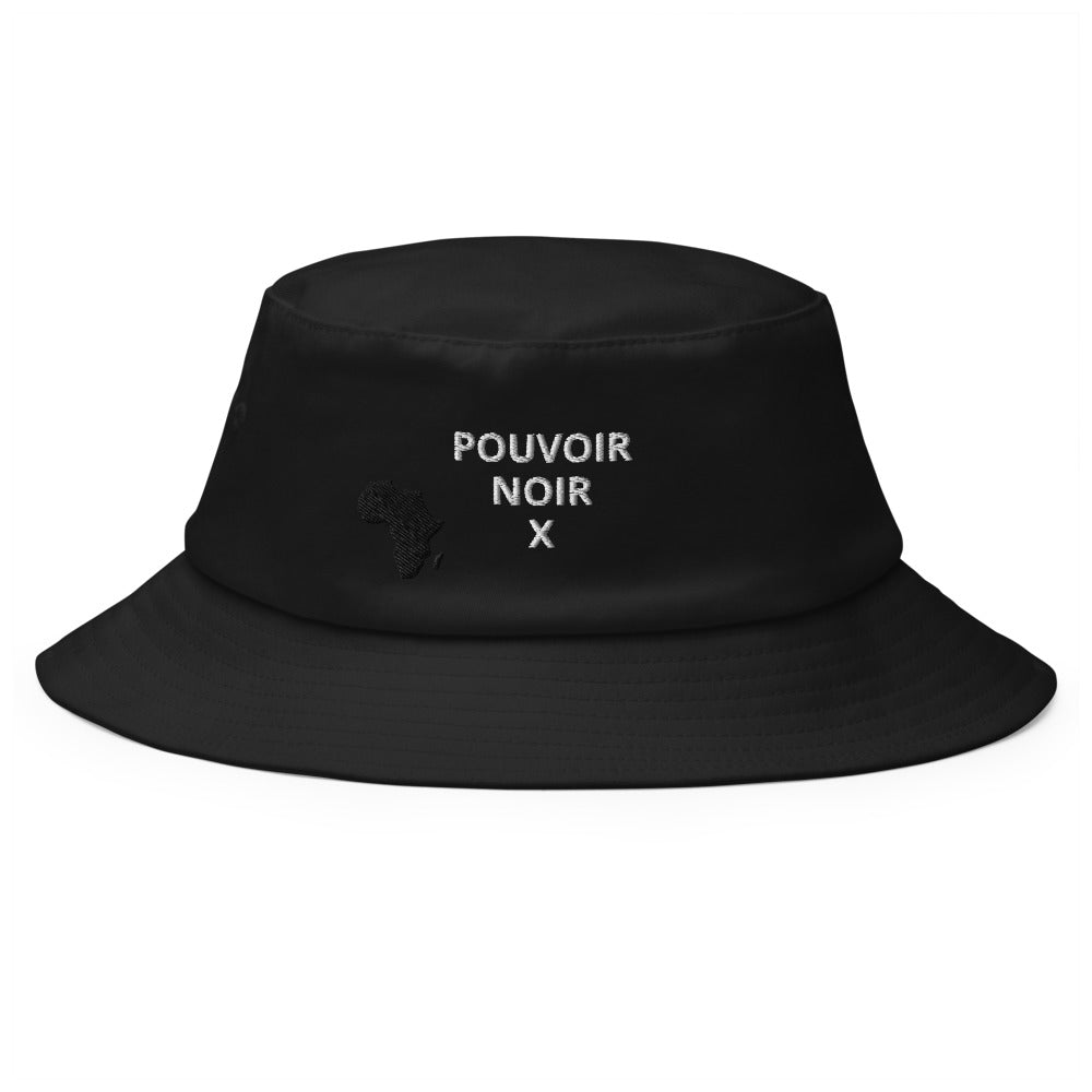 Old School Bucket Hat PouvoirNoirx